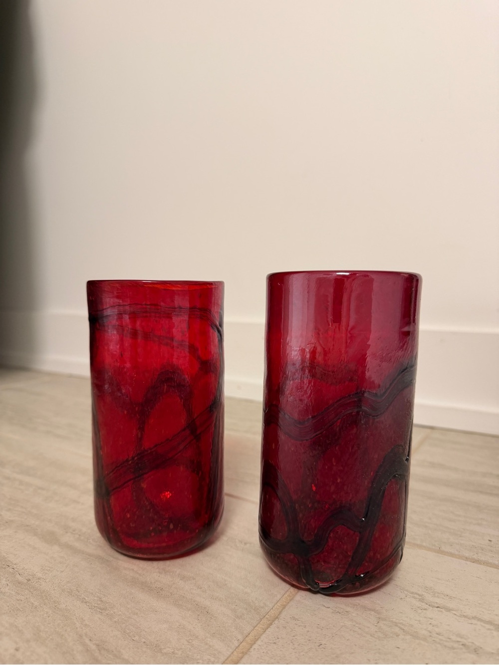 Hand Blown Drinking Glasses